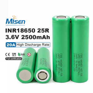 Samsung SDI INR18650-25R Version 8 3.7V 2500mAh 20A Rechargeable Lithium-Ion Battery Cell