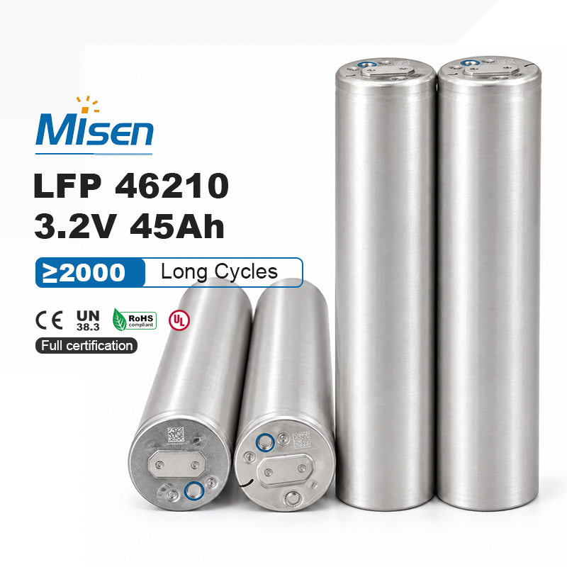 CATL 3.2V 45Ah 46210 Cylindrical Rechargeable LiFePO4 Battery Cell