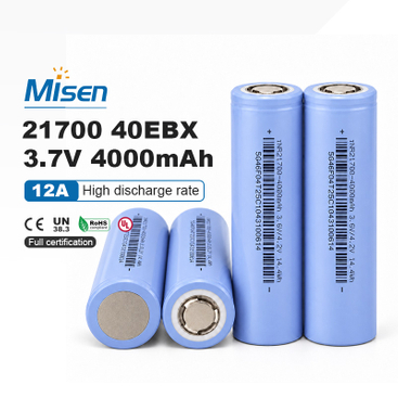 Misen INR21700-40EBX 21700 3.6V 4000mAh Rechargeable Lithium-ion Battery Cell