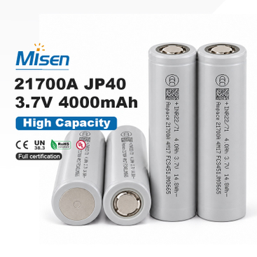 Misen 21700A 21700 JP40 3.7V 4000mAh Minimum Capacity Lithium-ion Battery Cell 