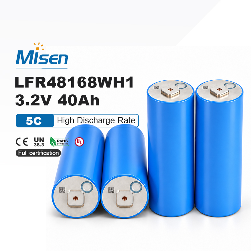DFD LFR48168WH1-40Ah-J 48168 3.2V 40Ah Rechargeable Cylindrical Lithium-ion Battery Cell