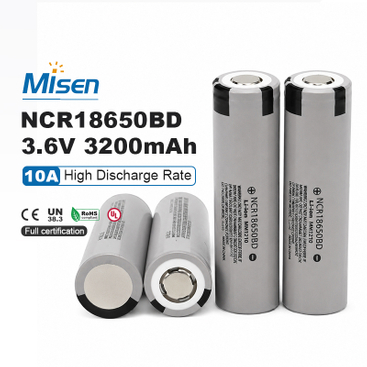 Panasonic NCR18650BD 18650 3.6V 3180mAh 10A Rechargeable Lithium-Ion Battery Cell