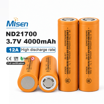 ND21700 4000mAh 3C 3.7V 4000mAh 12A Continuous NMC Lithium-Ion Battery Cell