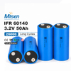 Misenpower Supplied 60140-50Ah 3.2V 50Ah Cylindrical LiFePO4 Battery Cell