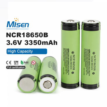 Panasonic NCR18650B 18650 3.6V 3350mAh Typical Rechargeable Lithium-Ion Battery Cell