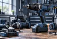 Cordless power tools powered by 18650 lithium-ion battery packs