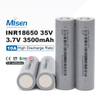 EVE INR18650/35V 3.6V 3500mAh 10.2A Rechargeable Lithium-Ion Battery Cell