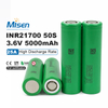 Samsung INR21700-50S 21700 3.6V 5000mAh 45A Temperature-Controlled Rechargeable Lithium-Ion Battery Cell