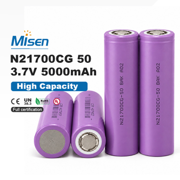 N21700CG-50 21700 3.6V 5000mAh Rechargeable Lithium-ion Battery Cell