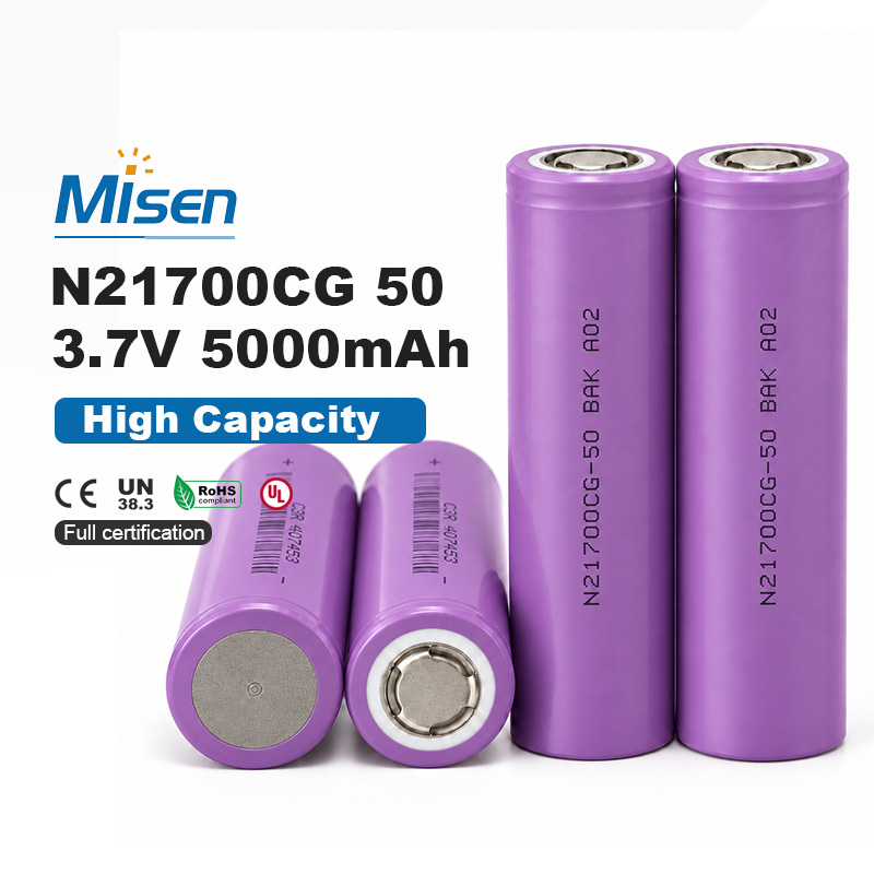 N21700CG-50 21700 3.6V 5000mAh Rechargeable Lithium-ion Battery Cell