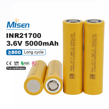 SVOLT 21700 5000mAh 3.6V 5000mAh 9.8A Max Discharge Rechargeable Lithium-Ion Battery Cell