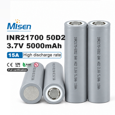 BAK INR2170-50D2 21700 3.6V 5000mAh 60A Max Discharge Rechargeable Lithium-Ion Battery Cell