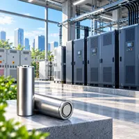 Cylindrical battery cells for industrial power systems and backup power applications