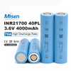 EVE INR21700-40PL 21700 3.6V 4000mAh 70A High-Power Rechargeable Lithium-Ion Battery Cell