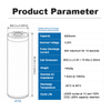 Misenpower 32700 3.2V 6000mAh 18A Continuous 36A Pulse Rechargeable LiFePO4 Battery Cell