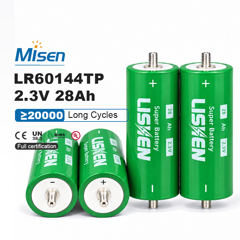 Lishen 2.35V 28Ah 25C Charge 70C Discharge Cylindrical Lithium Titanate Battery Cell