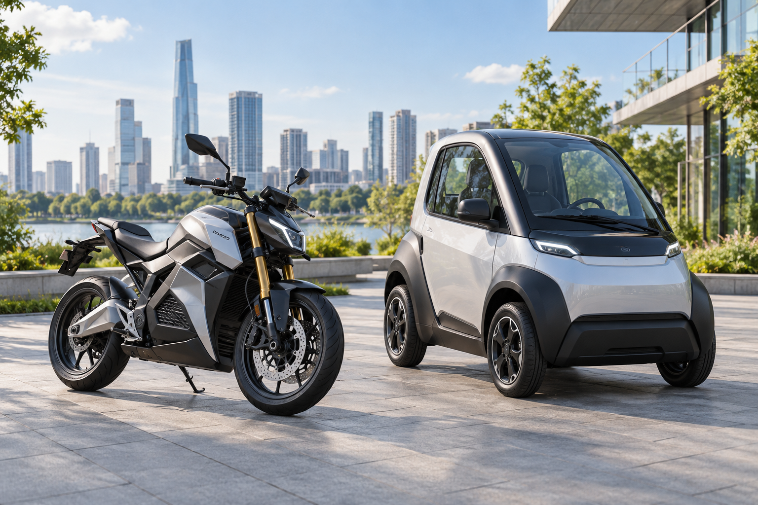 Electric Motorcycles & Light EVs