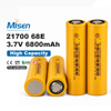 Misen 21700G/68E 21700 3.6V 6500mAh Rechargeable Lithium-ion Battery Cell