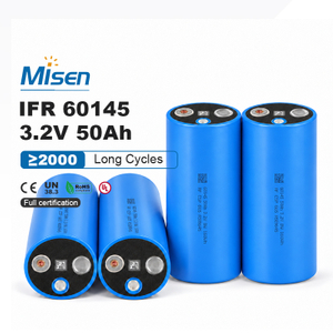 Misenpower Supplied 60145-50Ah 3.2V 50Ah Cylindrical Rechargeable Lithium-Ion Battery Cell