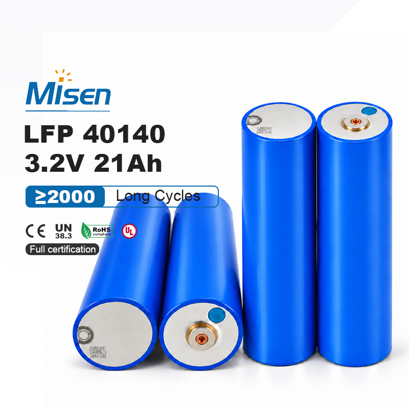 Misen RF39-21A 40140 3.2V 21Ah 21A Continuous Discharge LiFePO4 Battery Cell