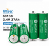 PLITR60138MSTA 60138 2.4V 27Ah 135A High-Rate Lithium Titanate LTO Battery Cell