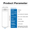 Misenpower LiFePO4 32800 7.5Ah 3.2V 7500mAh 7.5A Continuous 22.5A Pulse Rechargeable LiFePO4 Battery Cell